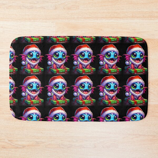 Item preview, Funny little murlock with a gift designed and sold by ArtFeverShop.