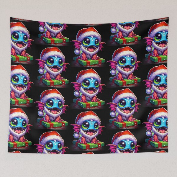 Item preview, Funny little murlock with a gift designed and sold by ArtFeverShop.
