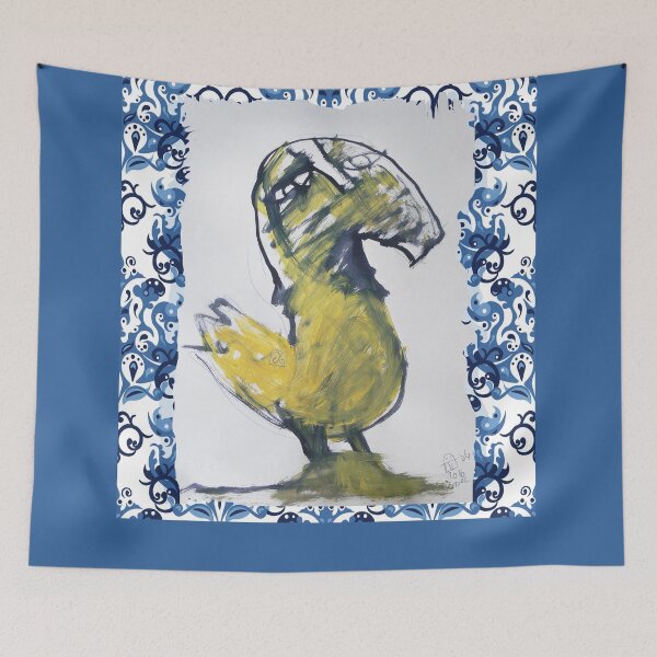 Item preview, Cubic Parrot (Painting by ACCI) designed and sold by VanyssaGraphics.