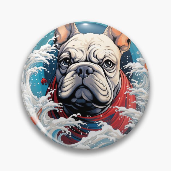 Item preview, The Interstellar Adventure of a Bulldog Astronaut designed and sold by ObjCrea123.