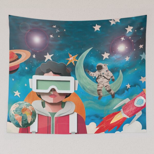 Item preview, the future is now, space, galaxy designed and sold by Mauswohn.