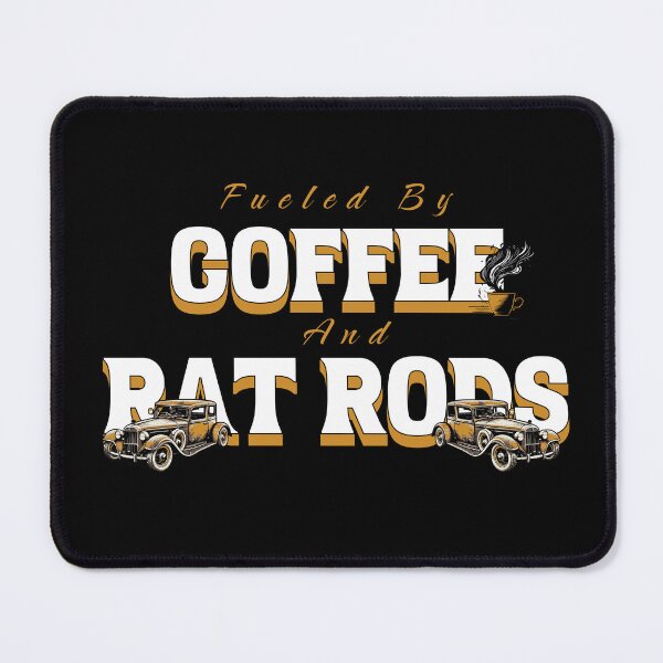 Item preview, Fueled By Coffee and Rat Rods designed and sold by TheCrazyBear.