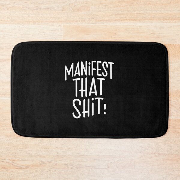 Item preview, Assertive Affirmations: Manifest That Shit /white/ designed and sold by EvaAngel.