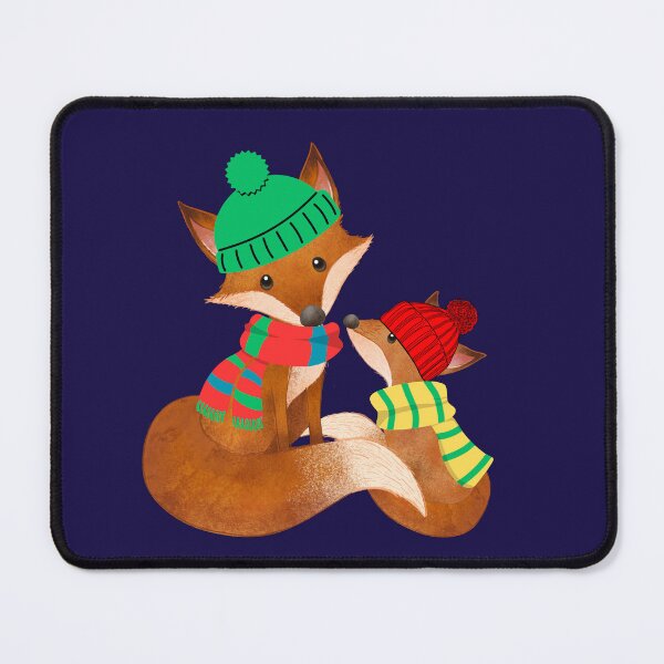 Item preview, Cute Winter Foxes designed and sold by AnulaArt.