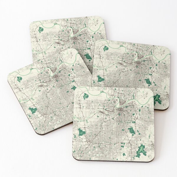 Item preview, Kansas City Street Map designed and sold by mapsbymo.