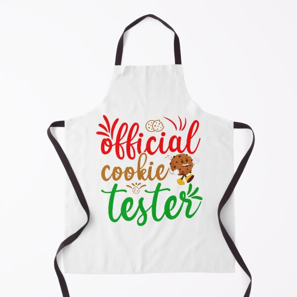 Item preview, Funny official cookie tester Christmas fun designed and sold by PrintMastery.