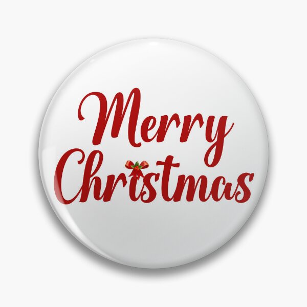 Item preview, Merry Christmas in Red with a Bow and Holly designed and sold by Amanda Lucas.