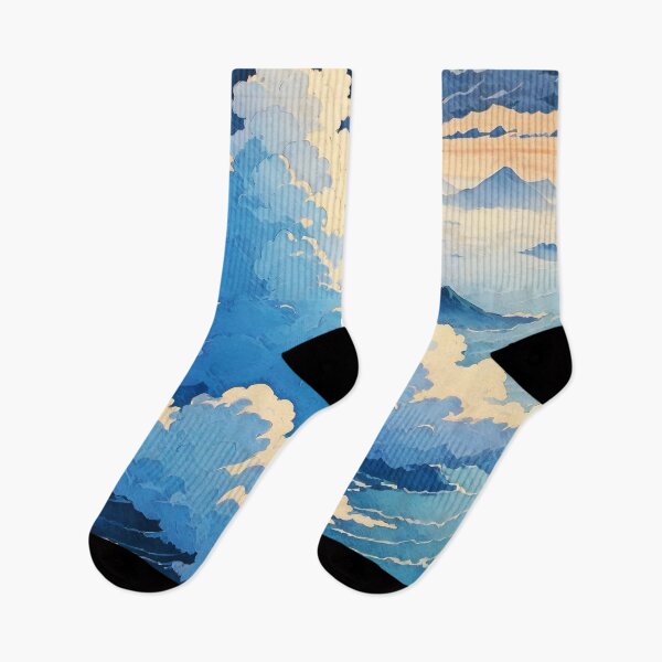 Item preview, Breathing Below - A Contemporary Ukiyo-e Nature Landscape designed and sold by Kijiermono.