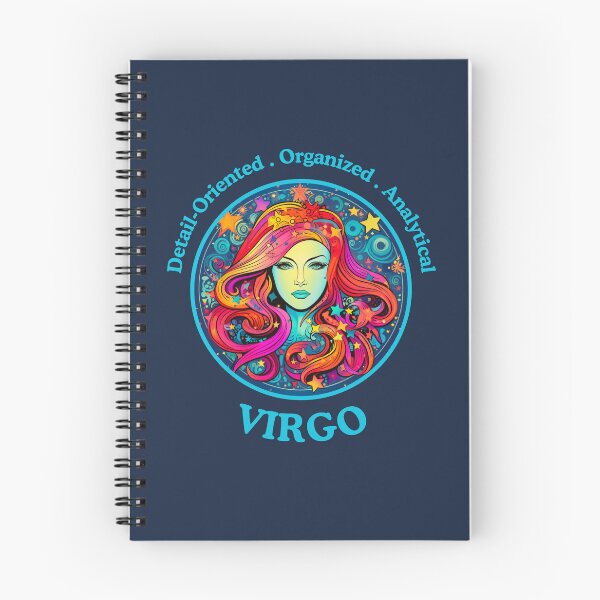 Item preview, Virgo   Daily Horoscopes Zodiac- Horescope/SunSign Theme  on  navy blue back ground designed and sold by CosmicNook1.