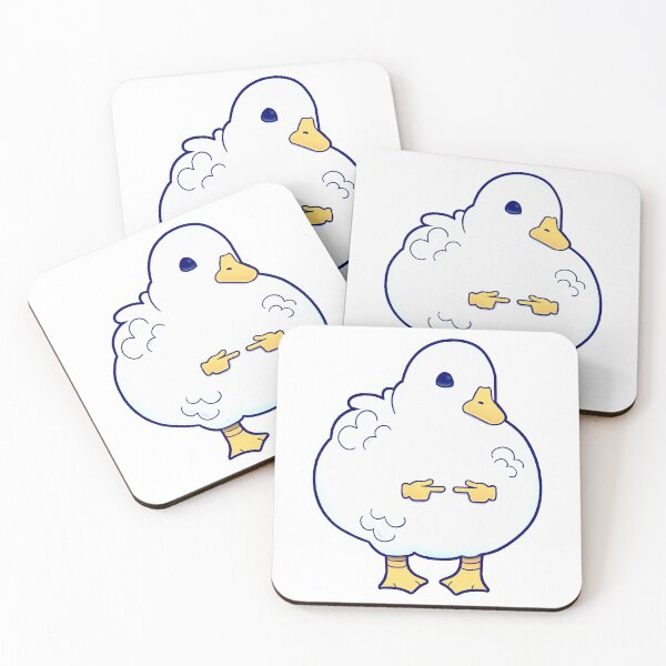 Item preview, Shy UwU Duck In Love designed and sold by Mossysplashart.