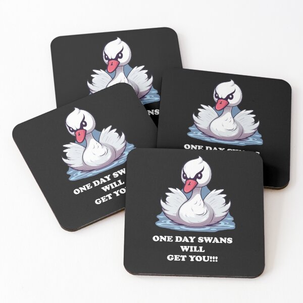Item preview, Evil Swans designed and sold by JollyGoodMerch.