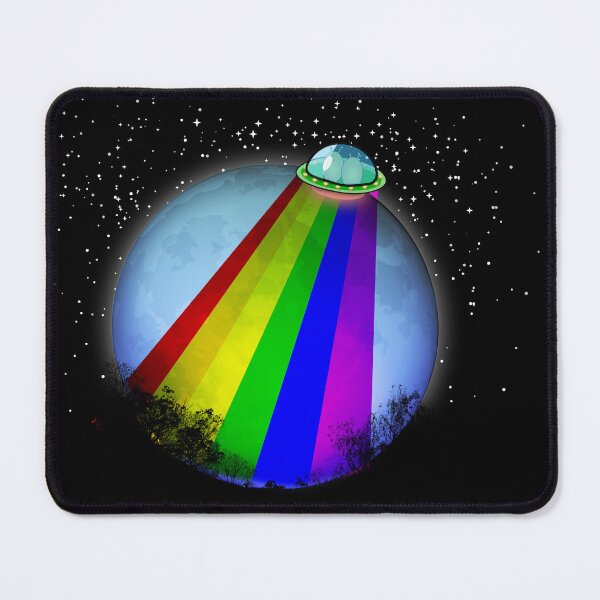 Item preview, Alien Rainbow Visit designed and sold by ea-photos.
