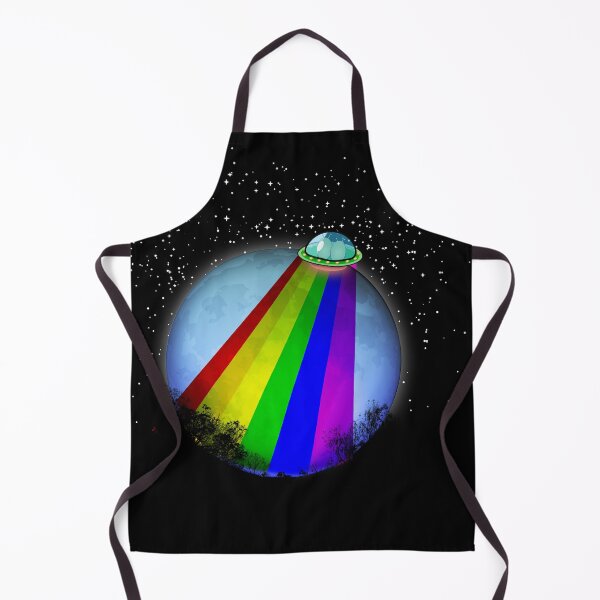 Item preview, Alien Rainbow Visit designed and sold by ea-photos.