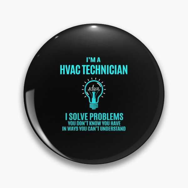 Item preview, Hvac Technician - I Solve Problems designed and sold by alphatinost.