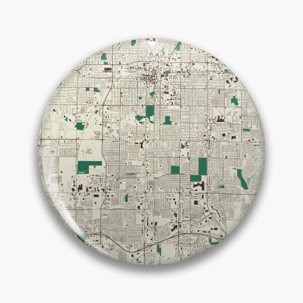 Item preview, Springfield Street Map designed and sold by mapsbymo.