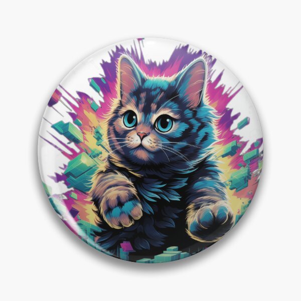 Item preview, Copy of "Pixel Playtime: Retro Video Game Style Cat " designed and sold by Huycao211.