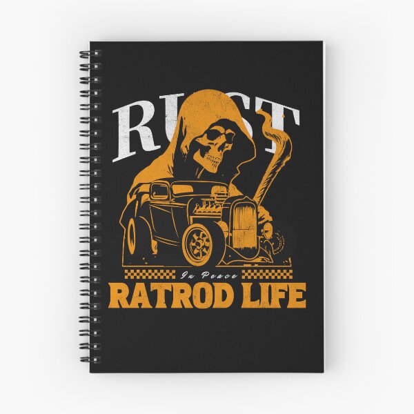 Item preview, Rust In Peace Ratrod Life designed and sold by TheCrazyBear.