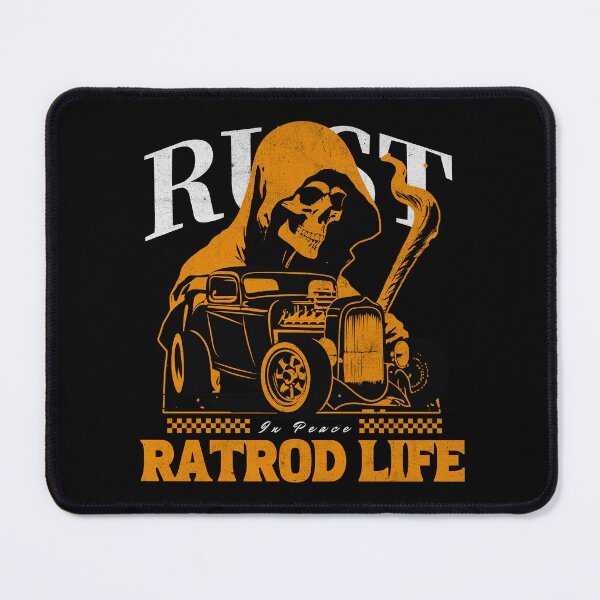 Item preview, Rust In Peace Ratrod Life designed and sold by TheCrazyBear.
