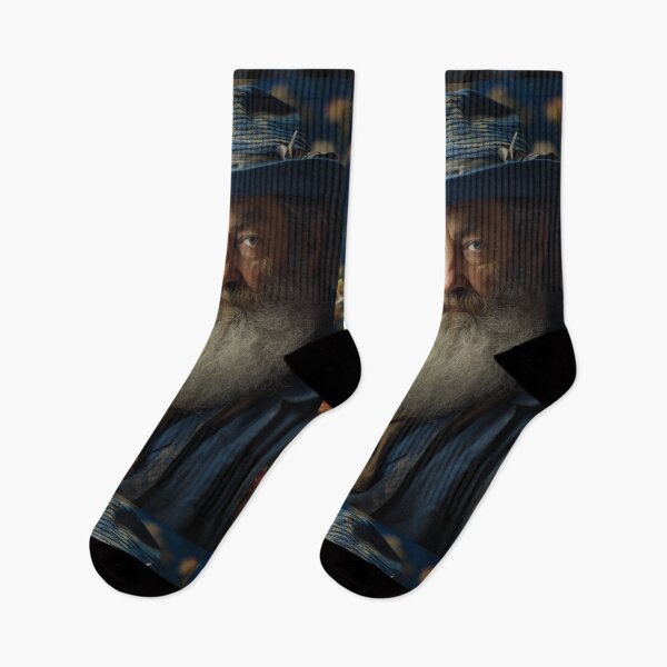 Item preview, Portrait of Claude Monet (tribute) designed and sold by MidArtForge.