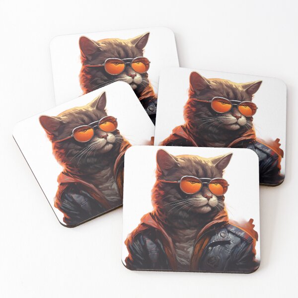 Artikelvorschau, Kopie von „Rebel Cat Coolness: Edgy Bad Boy Cat“ entworfen und verkauft von Huycao211.