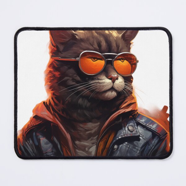 Item preview, Copy of "Rebel Cat Coolness: Edgy Bad Boy Cat " designed and sold by Huycao211.