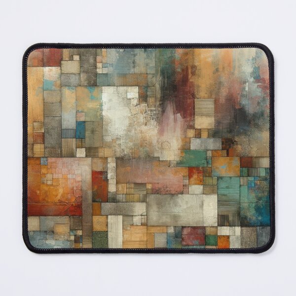 Item preview, Intertwined Textures: High Resolution Abstract Collage designed and sold by masquetea.