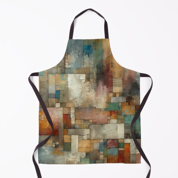 Item preview, Intertwined Textures: High Resolution Abstract Collage designed and sold by masquetea.