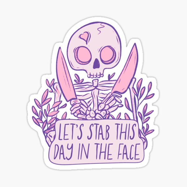 Face Bones Stickers for Sale | Redbubble