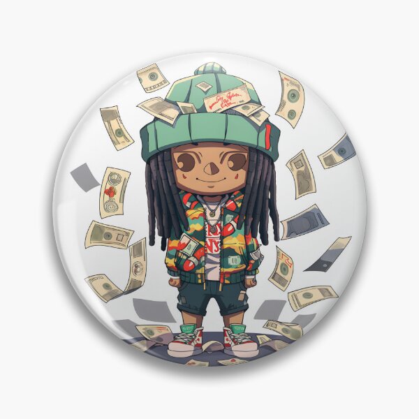 Artikelvorschau, Lil Wayne-Cartoon-Design entworfen und verkauft von Ragil-Studio.