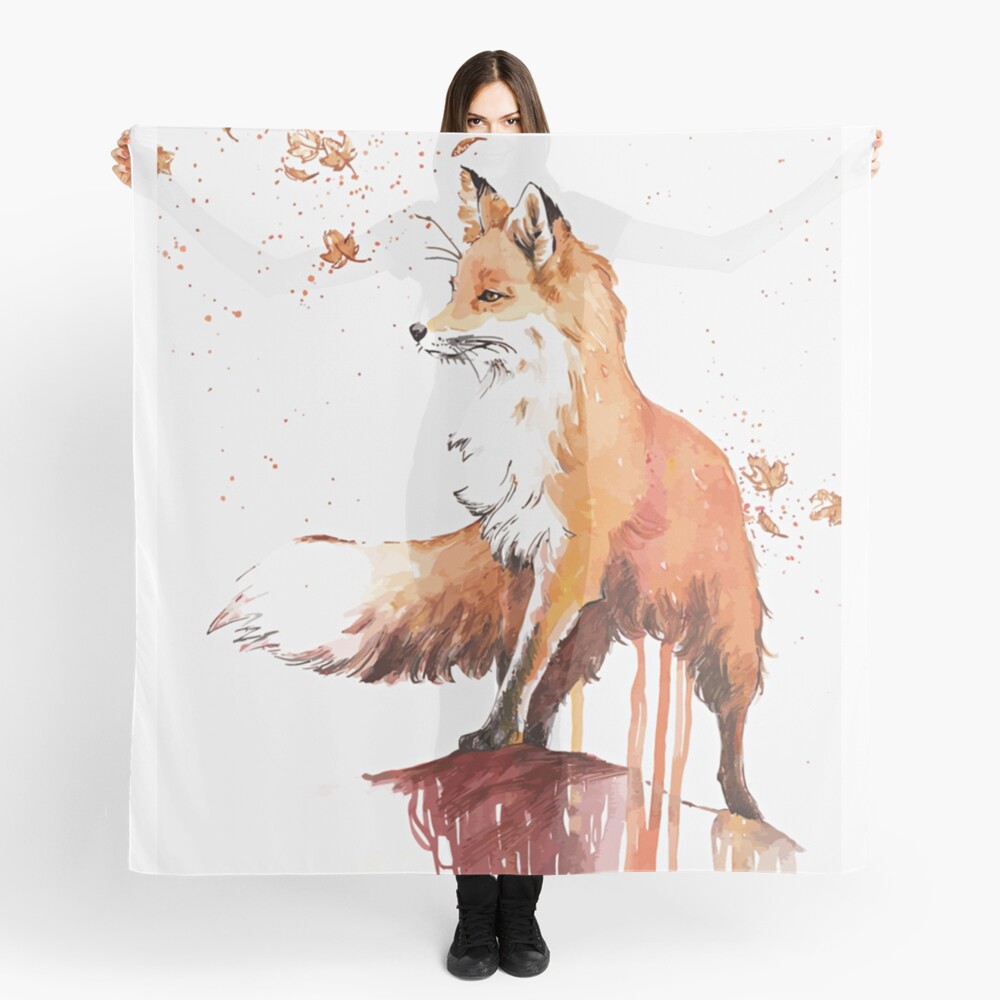 Beautiful Fox Scarf