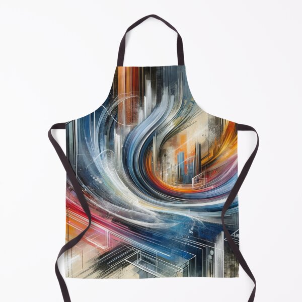 Item preview, Artistic Synergy: Digital and Traditional Fusion in High Resolution Abstract designed and sold by masquetea.