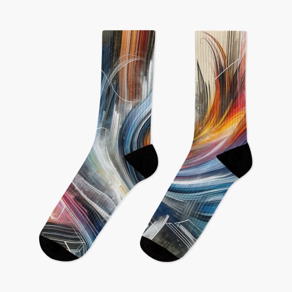 Item preview, Artistic Synergy: Digital and Traditional Fusion in High Resolution Abstract designed and sold by masquetea.