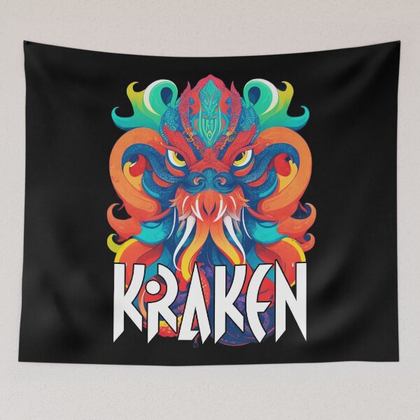 Item preview, Kraken Mythological Creature from Norse Legend designed and sold by Ridiculam Toga.