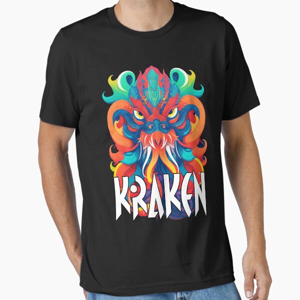 Artikel-Vorschau von Kraken mythologische Kreatur aus der nordischen Legende, designt und verkauft von Ridiculam Toga.