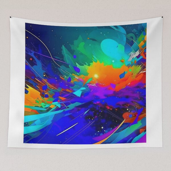 Item preview, Whispering Cascade Radiant Symphony of Midnight Shadows designed and sold by Daniel Dudgeon.
