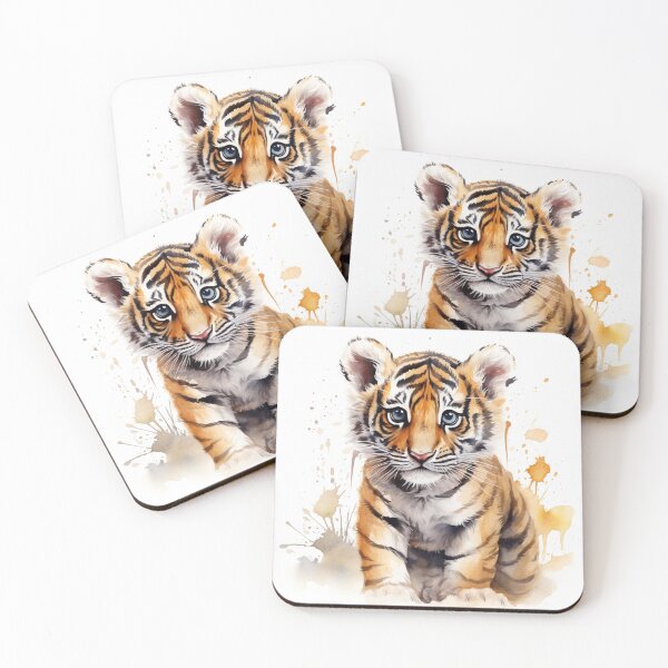 Item preview, Safari Adventure Tiger Nursery Print designed and sold by CanvasChronicle.