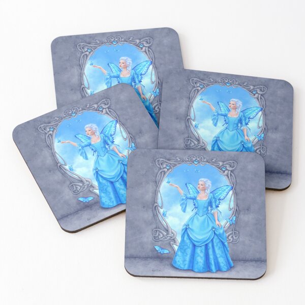 Item preview, Blue Topaz Birthstone Fairy designed and sold by silverstars.