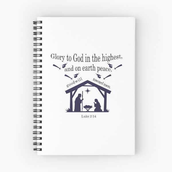 Item preview, “Glory to God in the highest, And on earth peace, goodwill toward men!” Luke 2:14  designed and sold by MrDomStore.