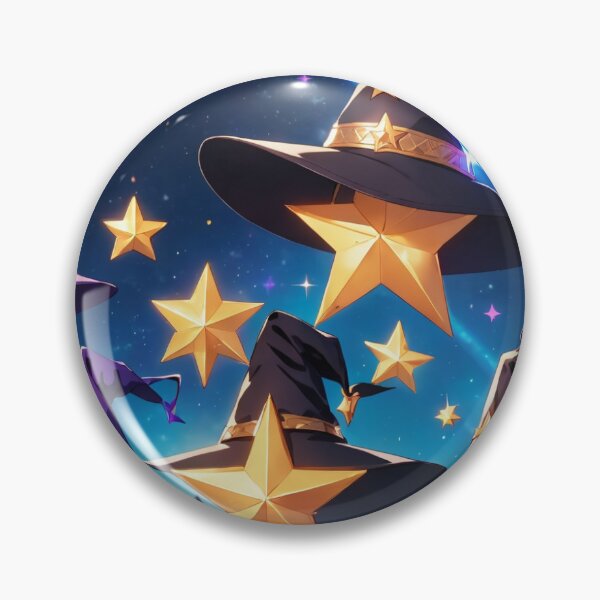 Item preview, Magical Wizard Hats:Wizard hats with stars, moons, and magical symbols. designed and sold by CristyAV.