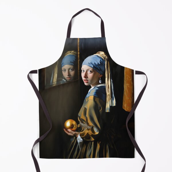 Item preview, "Mystery in Golden Light" Girl with a Pearl Earring, a big ONE Pearl designed and sold by MyDearWorld.