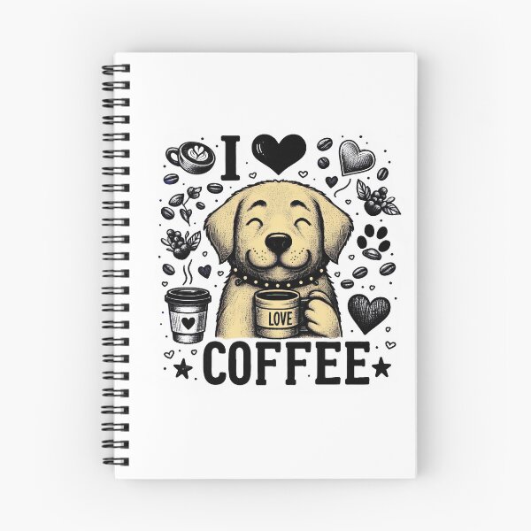 Item preview, This cute dog loves coffee. designed and sold by fotoryum.