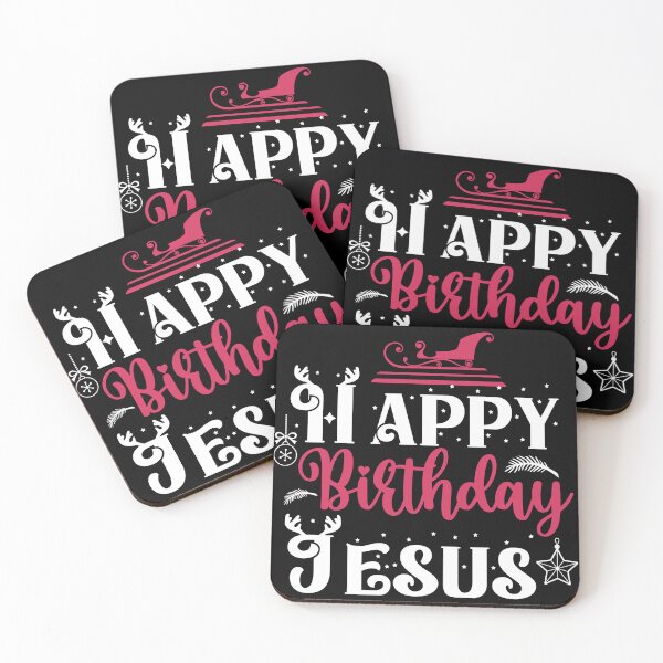 Item preview, Happy Birthday Jesus (white) designed and sold by Margival.