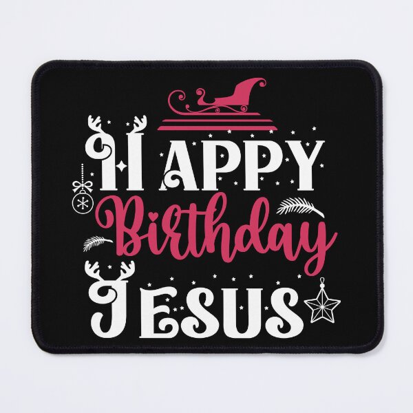 Item preview, Happy Birthday Jesus (white) designed and sold by Margival.
