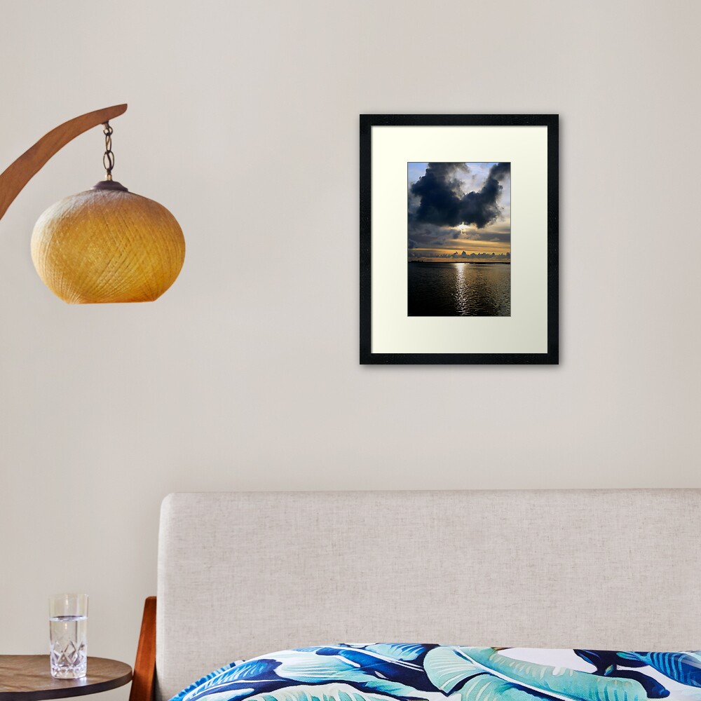 Loch Bee Framed Art Print