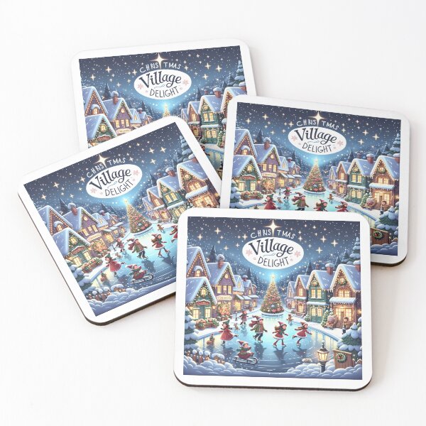Item preview, Enchanted Night in Christmas Village designed and sold by KNAA.