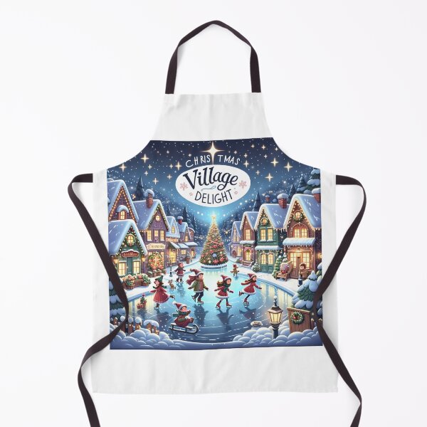 Item preview, Enchanted Night in Christmas Village designed and sold by KNAA.