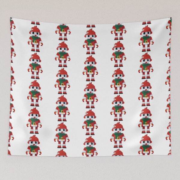 Item preview, Robot Santa Claus In Funny Christmas party on Christmas day designed and sold by BotunPeony.