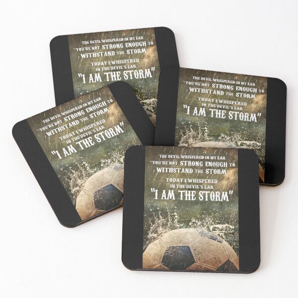 Item preview, I am the storm soccer designed and sold by SameeraDammeyer.