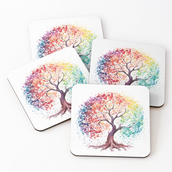 Item preview, Rainbow tree designed and sold by ADSOFTTH.