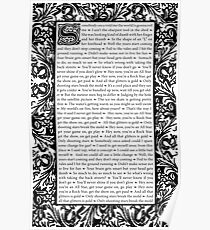 All Star von Smash Mouth - William Morris inspiriert Poster